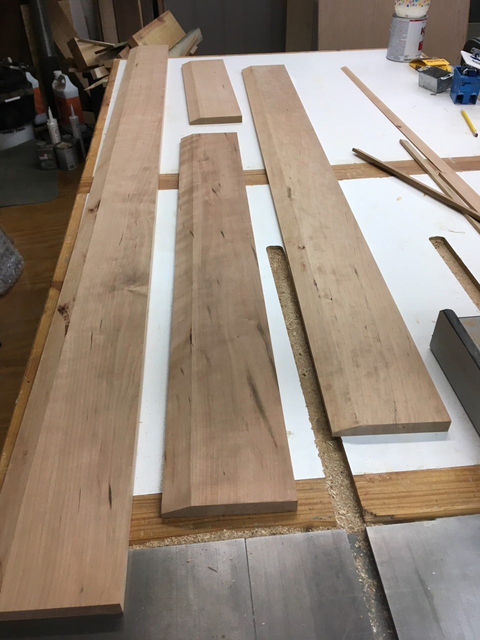 boards with bevel