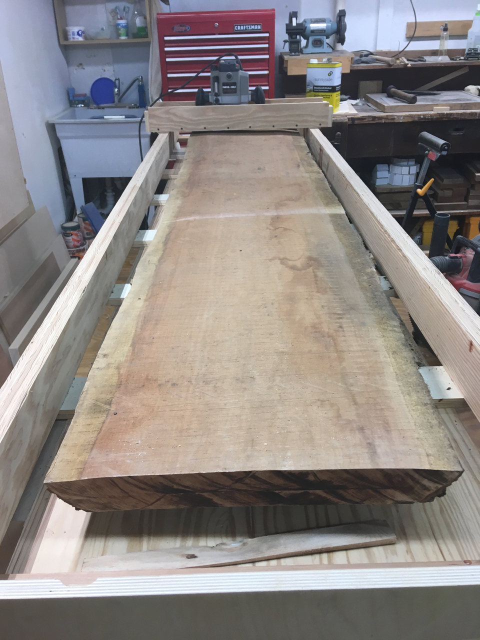 slab before any flattening