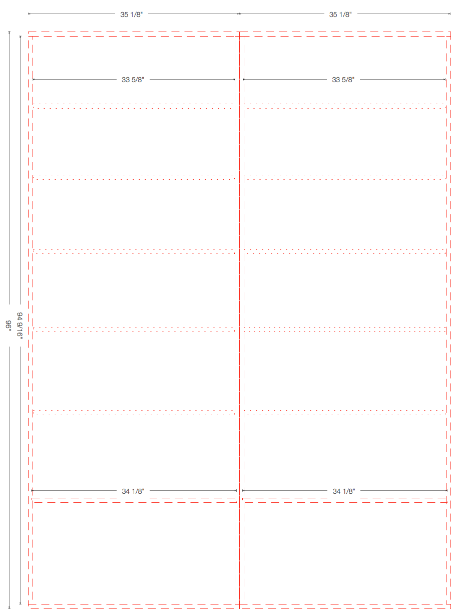 bookcase carcasses and dimensions