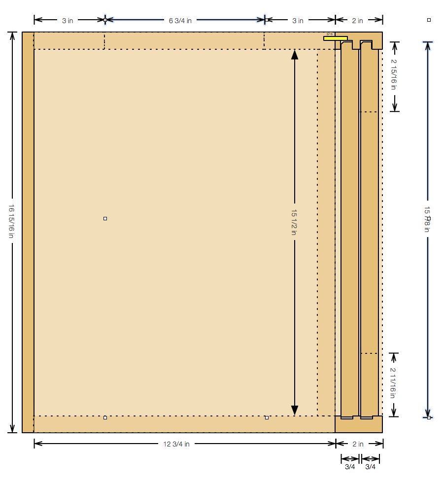 base cabinet with dimensions