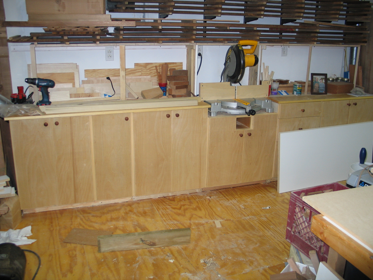 Miter saw station in 2011