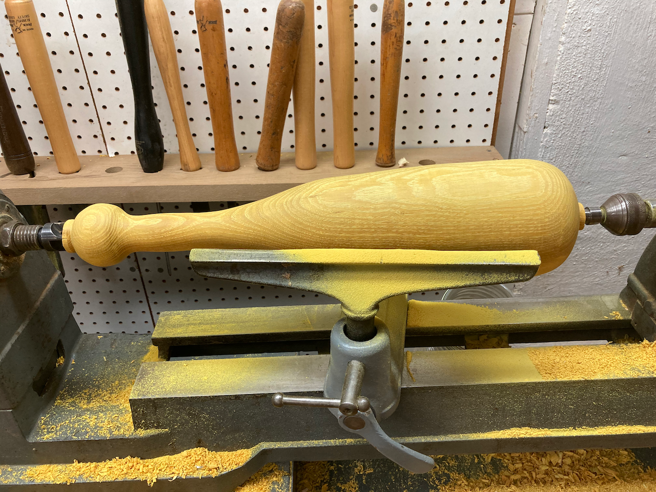 New froe club made of Osage orange wood