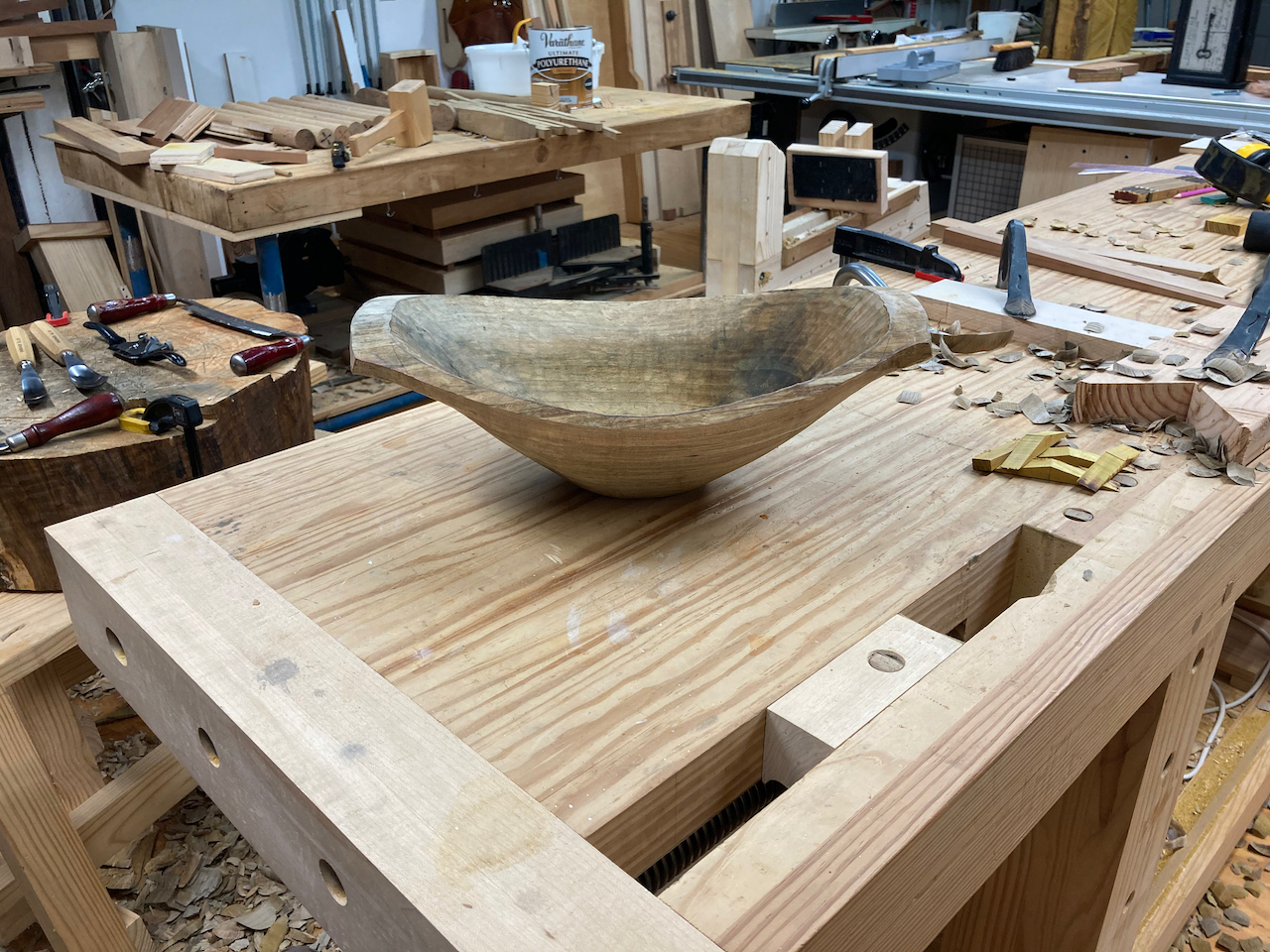 Mostly roughed out bowl